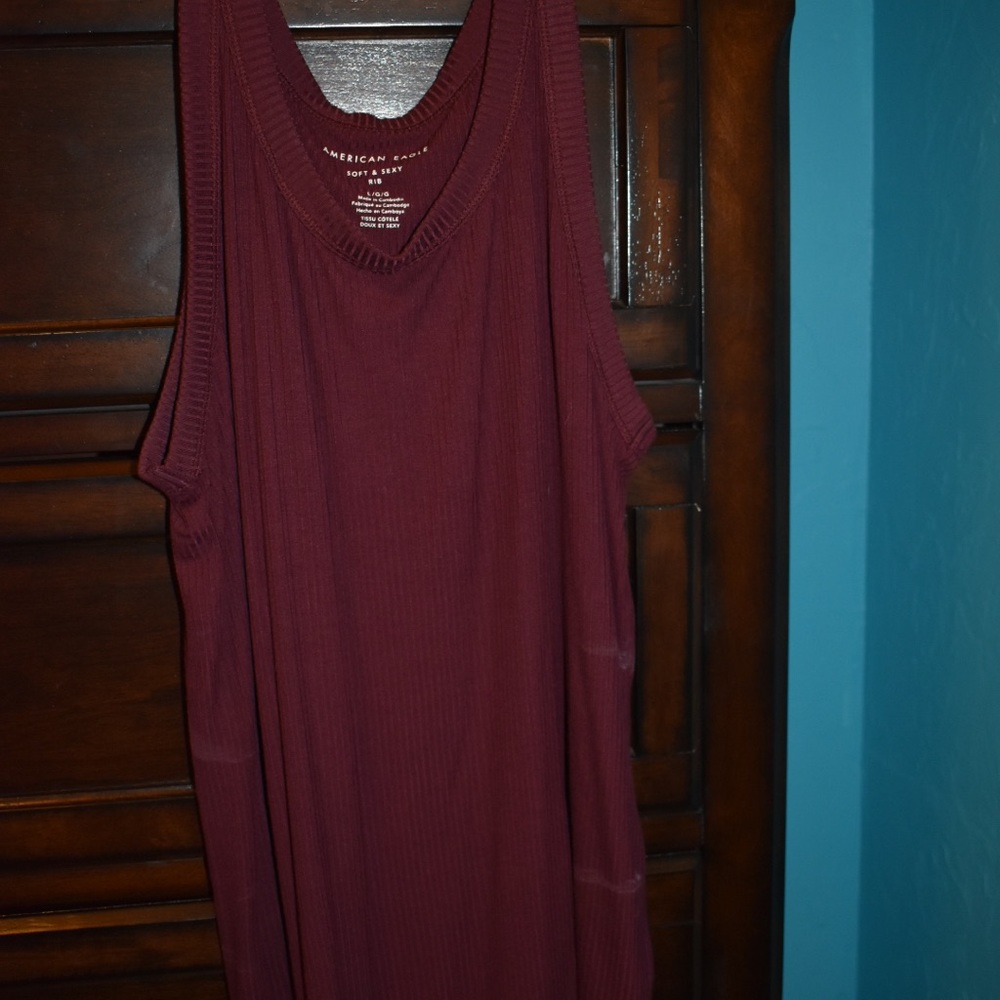 American eagle marrón tank top